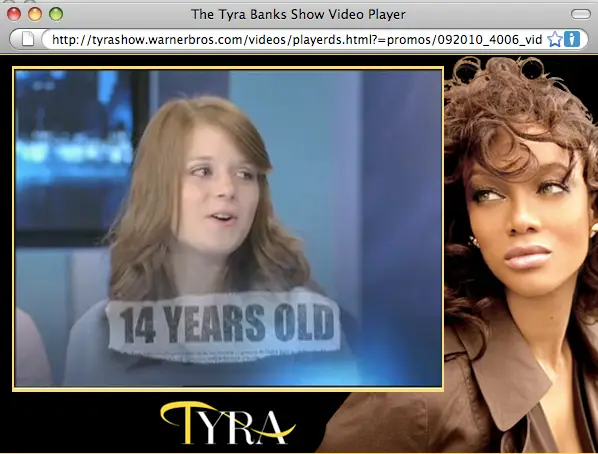 Tyra Banks Teen Pregnancy