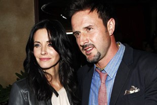 Courteney Cox and David Arquette