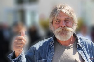 Formerly homeless Veteran