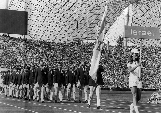 Israel's 1972 Olympic team in Munich.