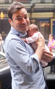 Jimmy Fallon and Winnie Rose Fallon