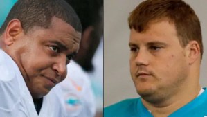 Jonathan Martin and Richie Incognito.