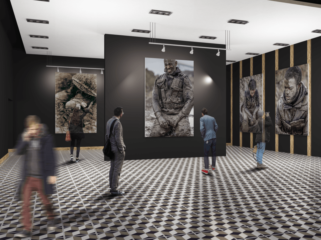 Fourfacesofmilitarytraumaexhibit → Fatherhood Channel